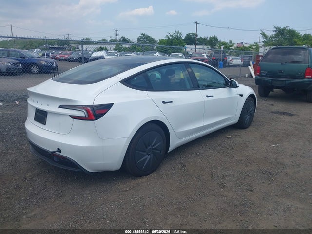 45499342 :رقم المزاد ، 5YJ3E1EA8SF139285 vin ، 2025 Tesla Model 3 Long Range Rear-wheel Drive/standard Rear-wheel Drive مزاد بيع