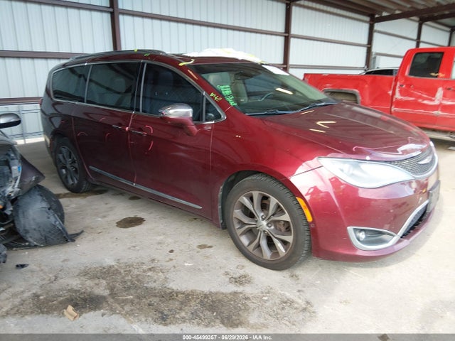 Auction sale of the 2017 Chrysler Pacifica Limited, vin: 2C4RC1GG7HR545153, lot number: 45499357