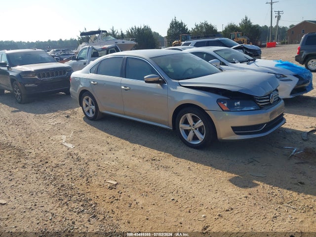 Auction sale of the 2014 Volkswagen Passat 1.8t Se, vin: 1VWBS7A31EC050963, lot number: 45499385