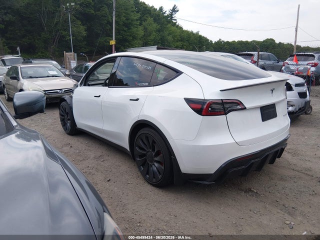 2025 Tesla Model Y Performance Dual Motor All-wheel Drive მანქანა იყიდება აუქციონზე, vin: 7SAYGDEF7SF310110, აუქციონის ნომერი: 45499424