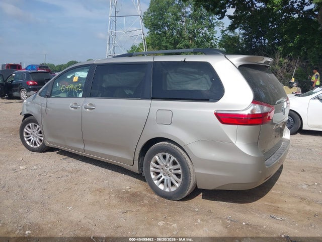 2015 Toyota Sienna Xle 8 Passenger მანქანა იყიდება აუქციონზე, vin: 5TDYK3DC6FS532023, აუქციონის ნომერი: 45499462