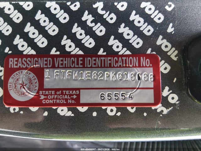 2023 Ford F-150 Xlt მანქანა იყიდება აუქციონზე, vin: 1FTFW1E82PKG18688, აუქციონის ნომერი: 45499507