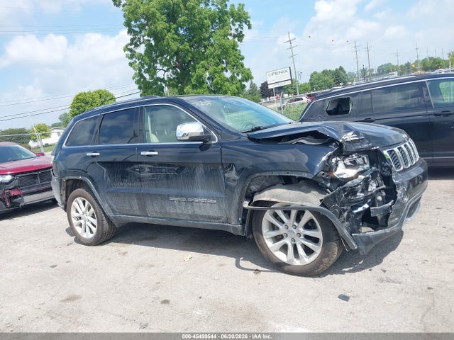 Aukcja sprzedaży 2017 Jeep Grand Cherokee Limited, vin: 1C4RJFBG3HC760998, numer aukcji: 45499544