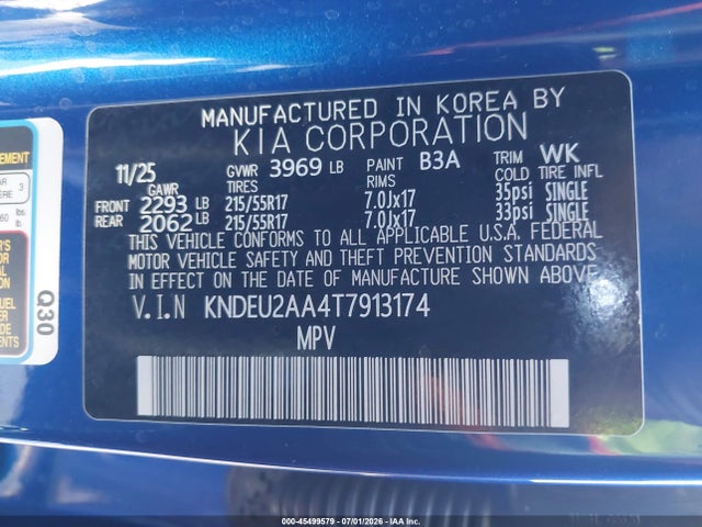 KIA SELTOS S 2026 KNDEU2AA4T7913174 Image 9