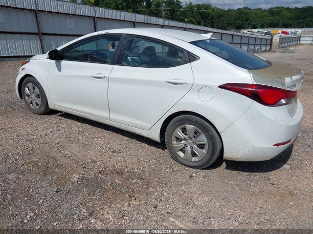 Aukcja sprzedaży 2016 Hyundai Elantra Se, vin: 5NPDH4AE6GH711842, numer aukcji: 45499610