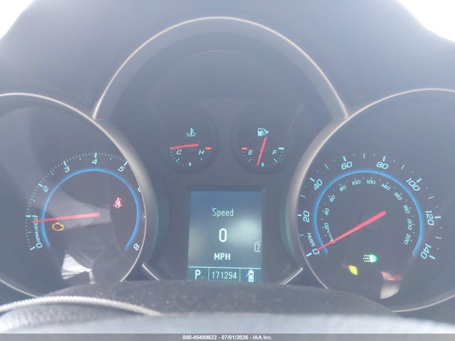 45499622 :رقم المزاد ، 1G1PG5S9XB7123441 vin ، 2011 Chevrolet Cruze 2lt مزاد بيع