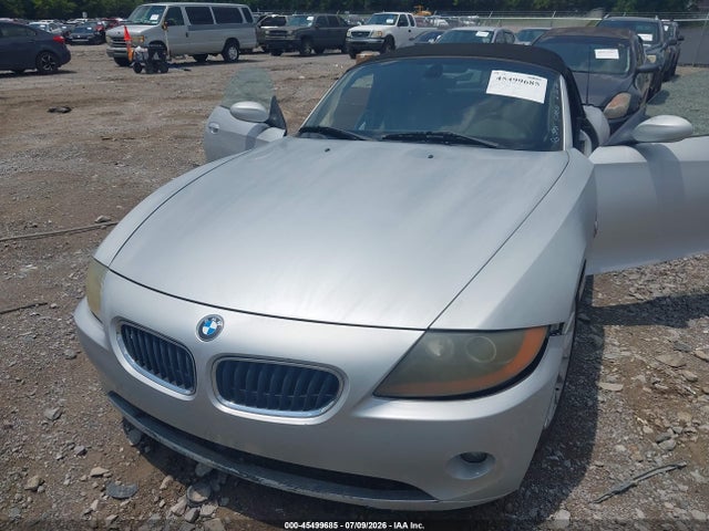 2003 Bmw Z4 2.5i მანქანა იყიდება აუქციონზე, vin: 4USBT33473LS44581, აუქციონის ნომერი: 45499685