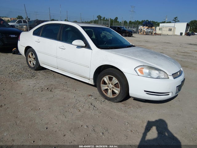 45499722 :رقم المزاد ، 2G1WA5E31C1179125 vin ، 2012 Chevrolet Impala Ls مزاد بيع