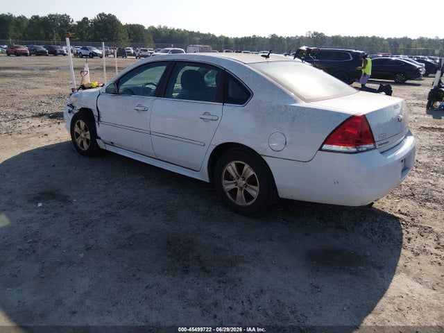 45499722 :رقم المزاد ، 2G1WA5E31C1179125 vin ، 2012 Chevrolet Impala Ls مزاد بيع