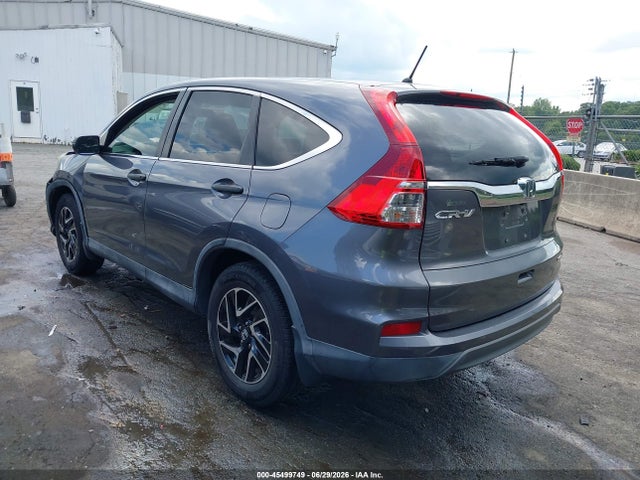 2016 Honda Cr-v Se მანქანა იყიდება აუქციონზე, vin: 2HKRM3H43GH521795, აუქციონის ნომერი: 45499749