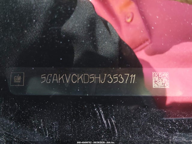 Aukcja sprzedaży 2017 Buick Enclave Premium, vin: 5GAKVCKD5HJ353711, numer aukcji: 45499782