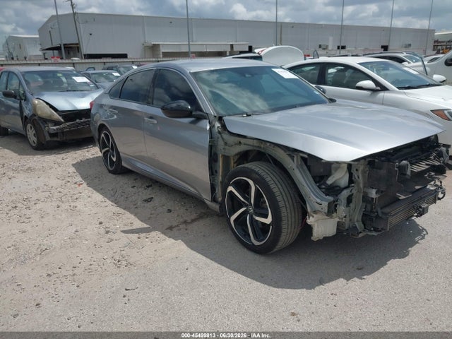 45499813 :رقم المزاد ، 1HGCV1F38NA104387 vin ، 2022 Honda Accord Sport مزاد بيع