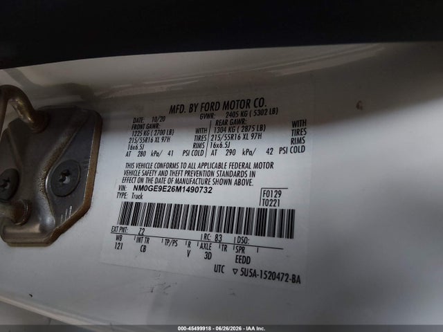 Ford Transit Connect Xl Passenger 2021 NM0GE9E26M1490732 Image 9