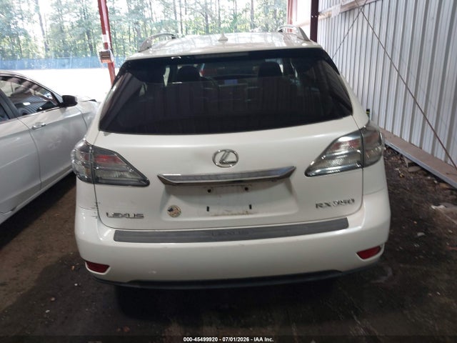 2010 Lexus Rx 350 მანქანა იყიდება აუქციონზე, vin: 2T2BK1BA3AC023693, აუქციონის ნომერი: 45499920