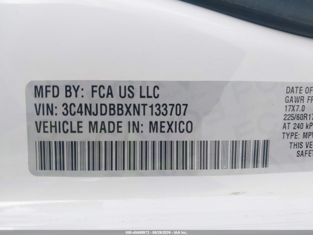 Jeep Compass Latitude 4x4 2022 3C4NJDBBXNT133707 Image 9