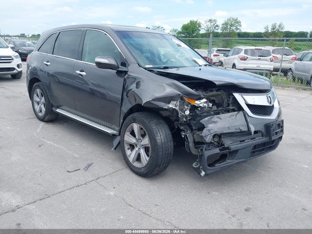 45499980 :رقم المزاد ، 2HNYD2H29CH507210 vin ، 2012 Acura Mdx مزاد بيع