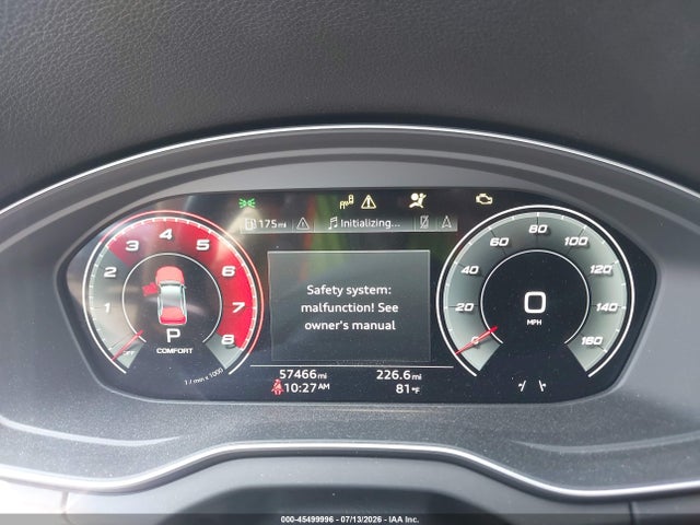Продаж на аукціоні авто 2021 Audi Sq5 Prestige Tfsi Quattro Tiptronic, vin: WA1C4BFY2M2066127, номер лоту: 45499996