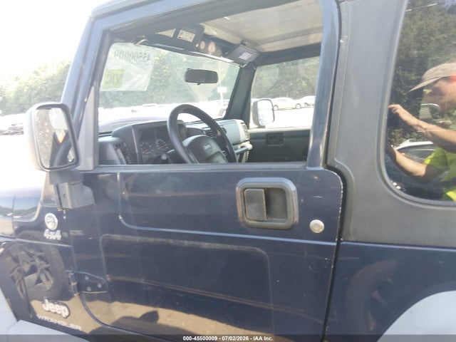 Продажа на аукционе авто 2006 Jeep Wrangler Se, vin: 1J4FA29S76P786297, номер лота: 45500009