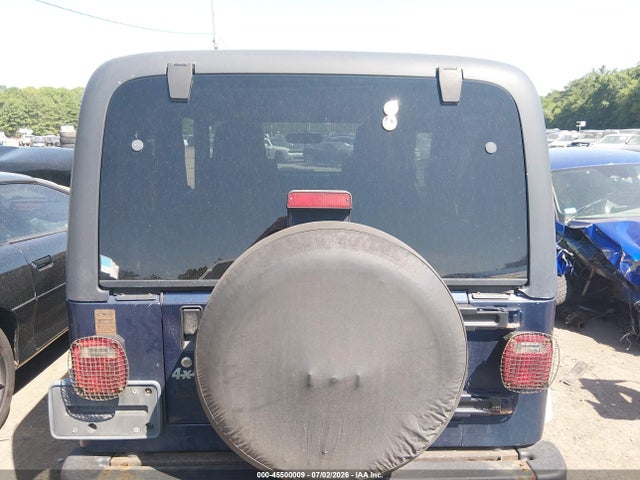 Продажа на аукционе авто 2006 Jeep Wrangler Se, vin: 1J4FA29S76P786297, номер лота: 45500009
