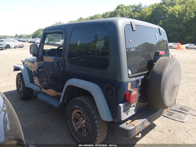 Продажа на аукционе авто 2006 Jeep Wrangler Se, vin: 1J4FA29S76P786297, номер лота: 45500009