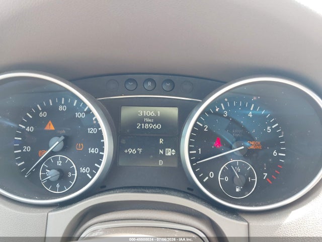 Aukcja sprzedaży 2010 Mercedes-benz Ml 350 4matic, vin: 4JGBB8GB4AA565884, numer aukcji: 45500024