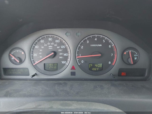 Aukcja sprzedaży 2001 Volvo S60 2.4t, vin: YV1RS58D312010821, numer aukcji: 45500039