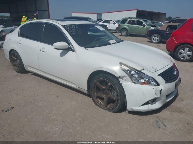 Aukcja sprzedaży 2013 Infiniti G37 Journey, vin: JN1CV6AP0DM304508, numer aukcji: 45500043