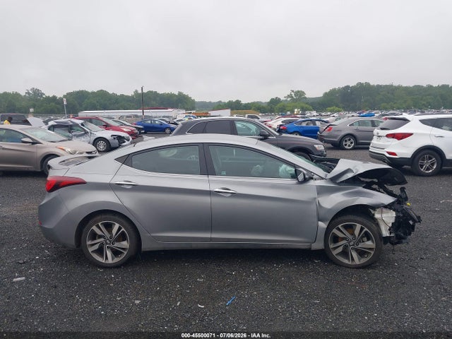 Продаж на аукціоні авто 2015 Hyundai Elantra Limited, vin: KMHDH4AE0FU453706, номер лоту: 45500071