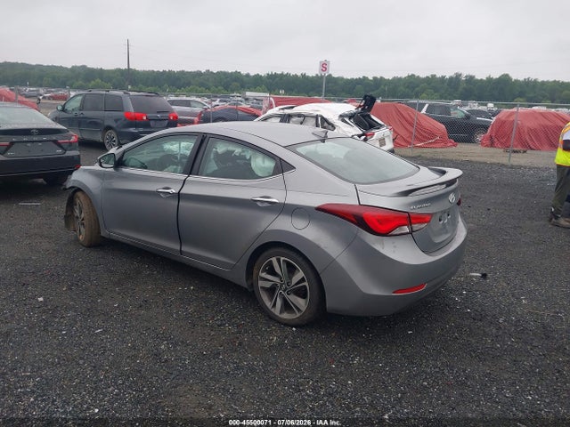 Продаж на аукціоні авто 2015 Hyundai Elantra Limited, vin: KMHDH4AE0FU453706, номер лоту: 45500071