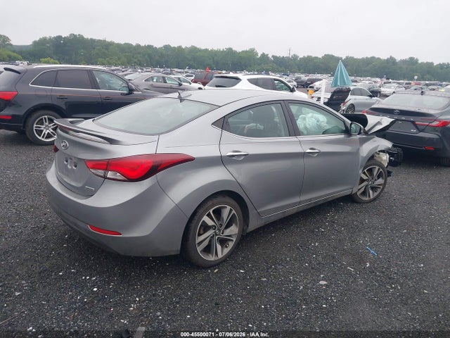 Продаж на аукціоні авто 2015 Hyundai Elantra Limited, vin: KMHDH4AE0FU453706, номер лоту: 45500071