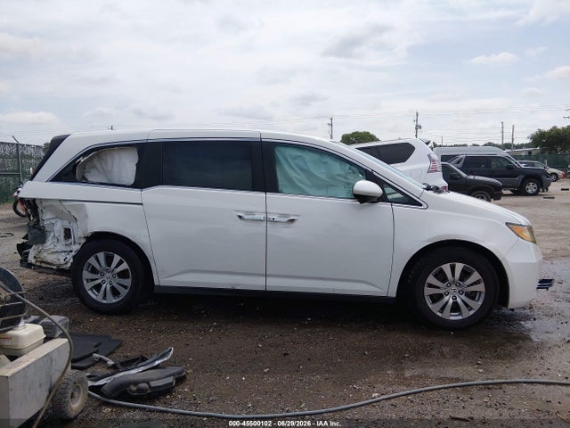 2015 Honda Odyssey Ex-l მანქანა იყიდება აუქციონზე, vin: 5FNRL5H61FB011927, აუქციონის ნომერი: 45500102
