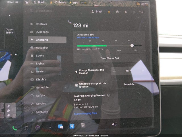 Продажа на аукционе авто 2018 Tesla Model 3 Long Range/mid Range, vin: 5YJ3E1EA1JF007242, номер лота: 45500115