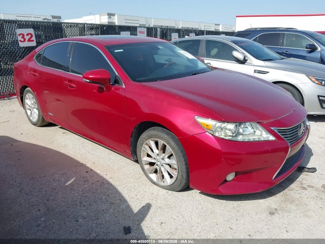 2013 Lexus Es 300h მანქანა იყიდება აუქციონზე, vin: JTHBW1GG6D2009522, აუქციონის ნომერი: 45500174