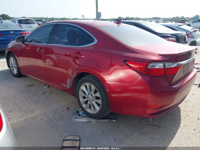 Продаж на аукціоні авто 2013 Lexus Es 300h, vin: JTHBW1GG6D2009522, номер лоту: 45500174