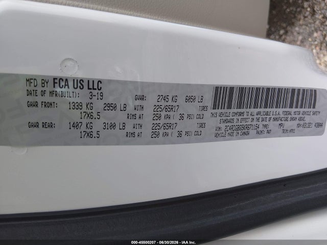 Dodge Grand Caravan Se 2019 2C4RDGBG5KR671154 Image 9