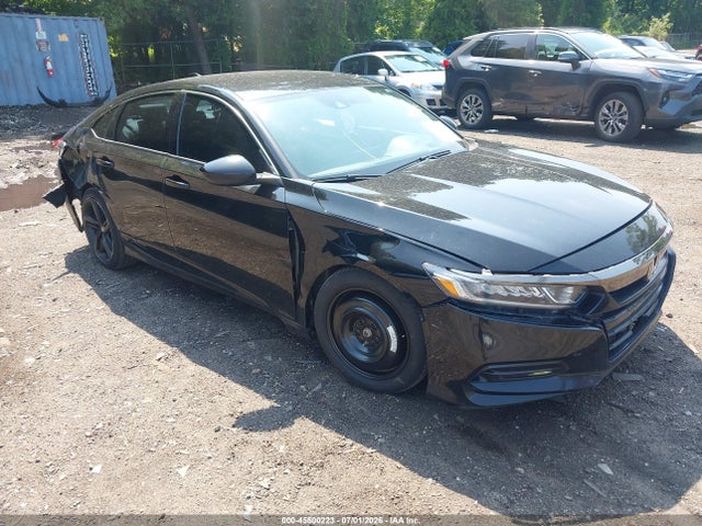 2018 Honda Accord Sport მანქანა იყიდება აუქციონზე, vin: 1HGCV1F30JA244878, აუქციონის ნომერი: 45500223