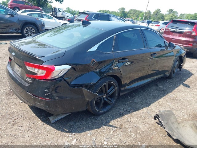 2018 Honda Accord Sport მანქანა იყიდება აუქციონზე, vin: 1HGCV1F30JA244878, აუქციონის ნომერი: 45500223