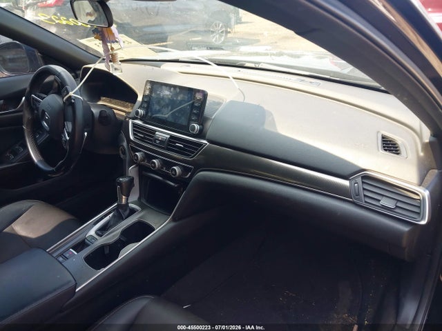 2018 Honda Accord Sport მანქანა იყიდება აუქციონზე, vin: 1HGCV1F30JA244878, აუქციონის ნომერი: 45500223