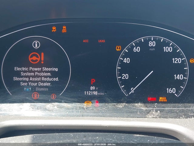 2018 Honda Accord Sport მანქანა იყიდება აუქციონზე, vin: 1HGCV1F30JA244878, აუქციონის ნომერი: 45500223