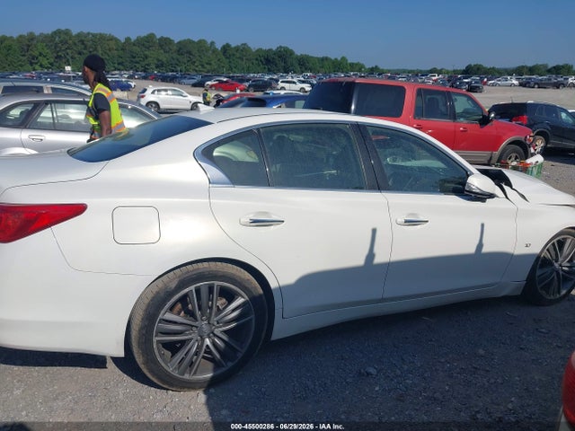 2015 Infiniti Q50 Premium მანქანა იყიდება აუქციონზე, vin: JN1BV7AP3FM337216, აუქციონის ნომერი: 45500286