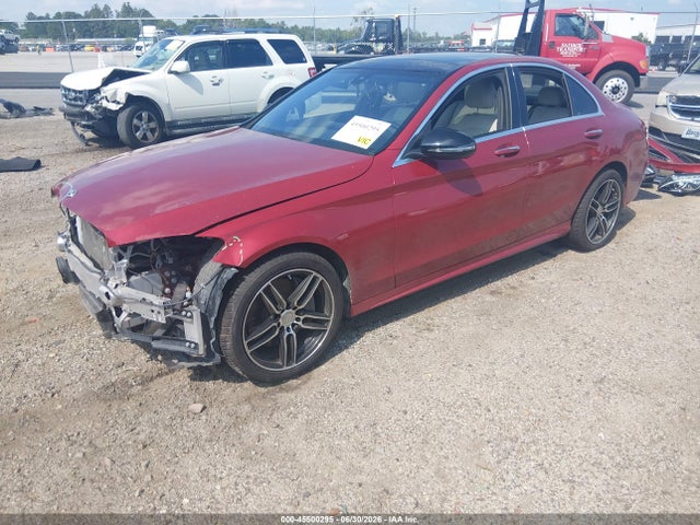 2018 Mercedes-benz C 300 4matic მანქანა იყიდება აუქციონზე, vin: 55SWF4KBXJU274015, აუქციონის ნომერი: 45500295