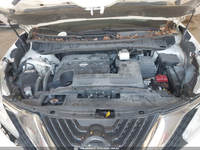 2017 Nissan Murano S მანქანა იყიდება აუქციონზე, vin: 5N1AZ2MHXHN159432, აუქციონის ნომერი: 45500310