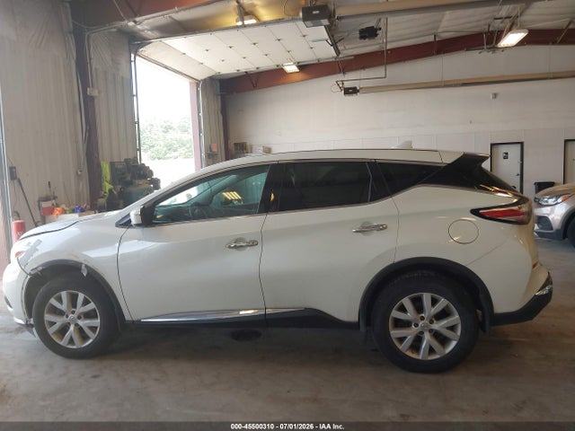 2017 Nissan Murano S მანქანა იყიდება აუქციონზე, vin: 5N1AZ2MHXHN159432, აუქციონის ნომერი: 45500310