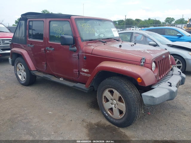 45500338 :رقم المزاد ، 1J4GA59117L157902 vin ، 2007 Jeep Wrangler Unlimited Sahara مزاد بيع