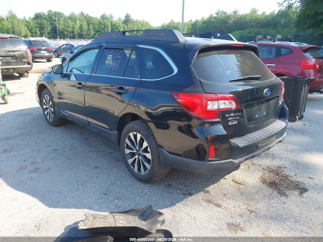 2016 Subaru Outback 2.5i Limited მანქანა იყიდება აუქციონზე, vin: 4S4BSALC1G3311035, აუქციონის ნომერი: 45500388