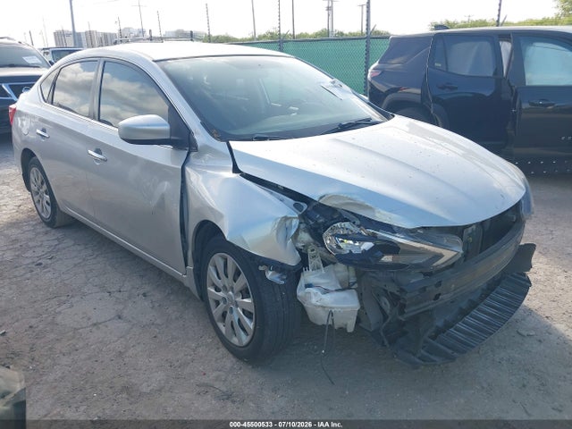 45500533 :رقم المزاد ، 3N1AB7APXHY406391 vin ، 2017 Nissan Sentra S مزاد بيع