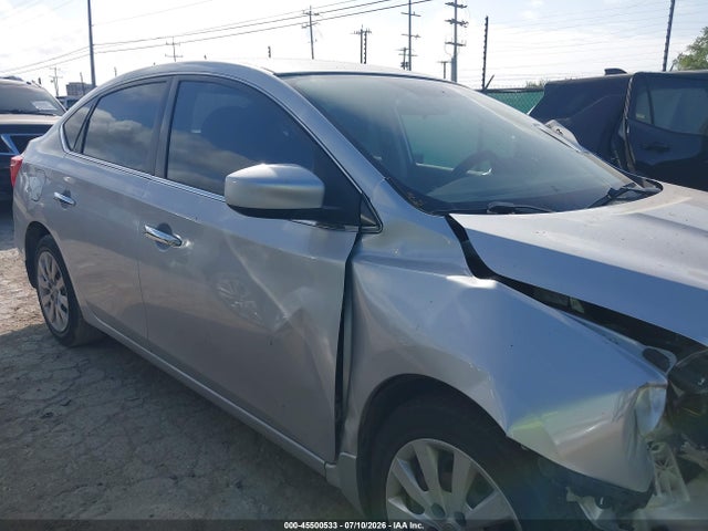 45500533 :رقم المزاد ، 3N1AB7APXHY406391 vin ، 2017 Nissan Sentra S مزاد بيع