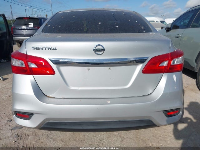 45500533 :رقم المزاد ، 3N1AB7APXHY406391 vin ، 2017 Nissan Sentra S مزاد بيع