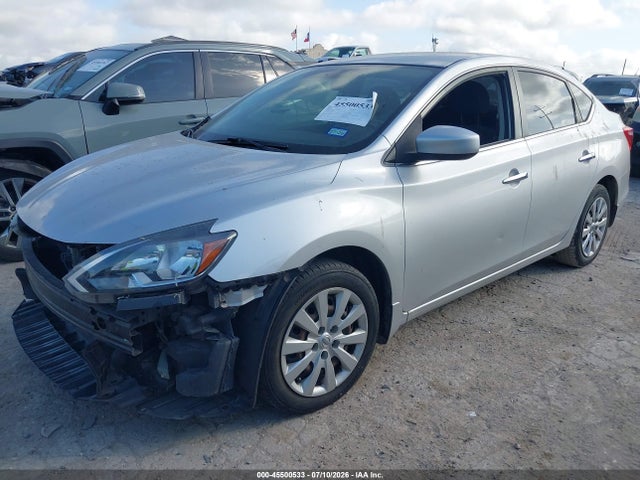 45500533 :رقم المزاد ، 3N1AB7APXHY406391 vin ، 2017 Nissan Sentra S مزاد بيع