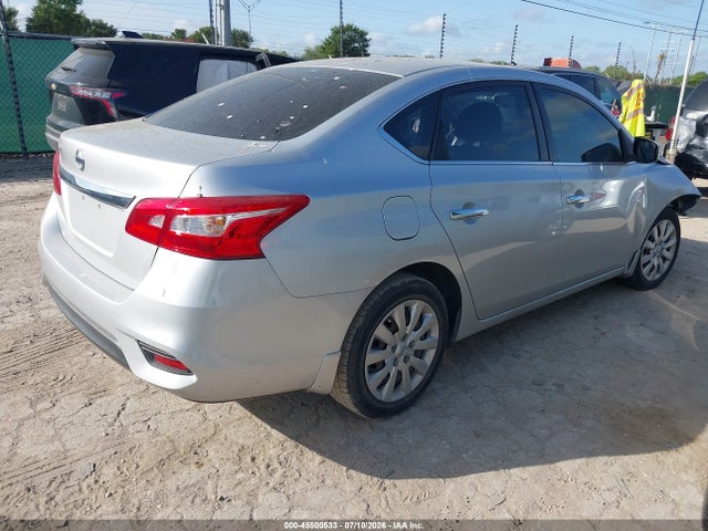 45500533 :رقم المزاد ، 3N1AB7APXHY406391 vin ، 2017 Nissan Sentra S مزاد بيع